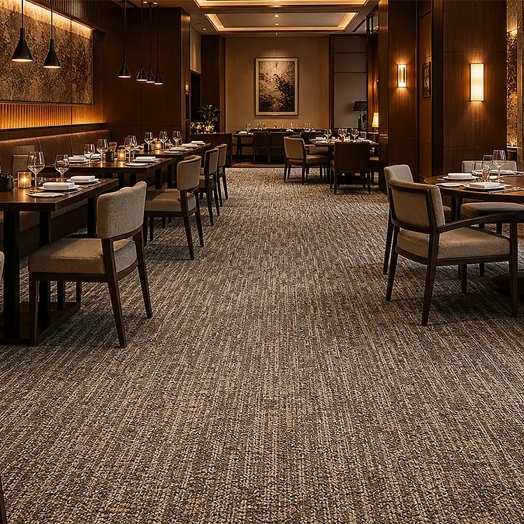 Strapazierfähiger Restaurant-PP-Wandteppich