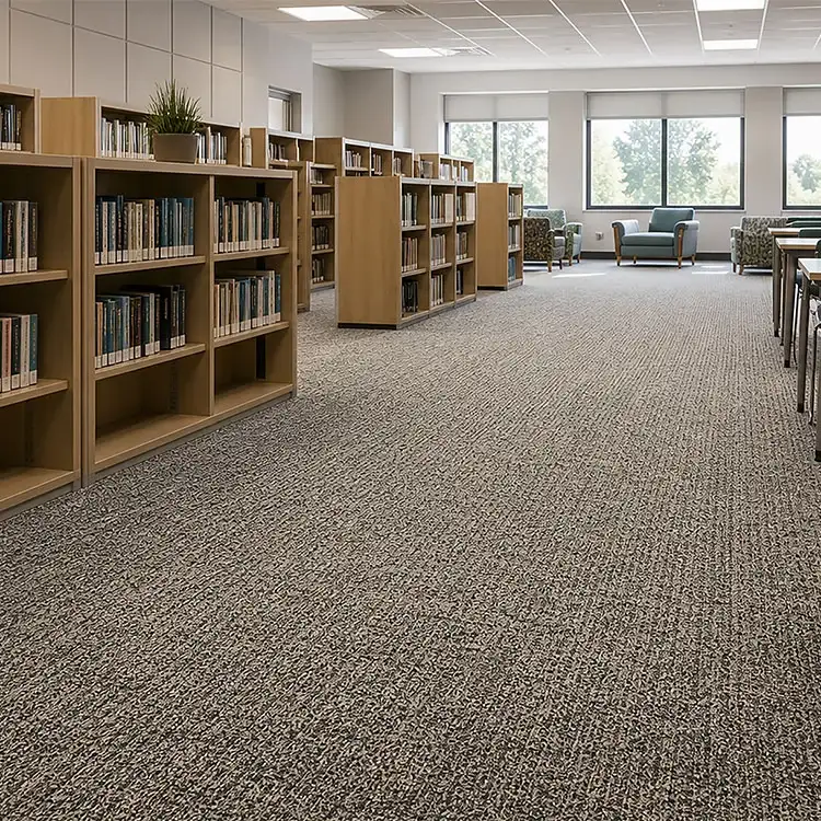 Umweltfreundlicher Polypropylen-Wandteppich für die Schule