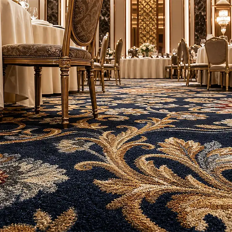 Luxuriöser Axminster-Teppich für den Bankettsaal