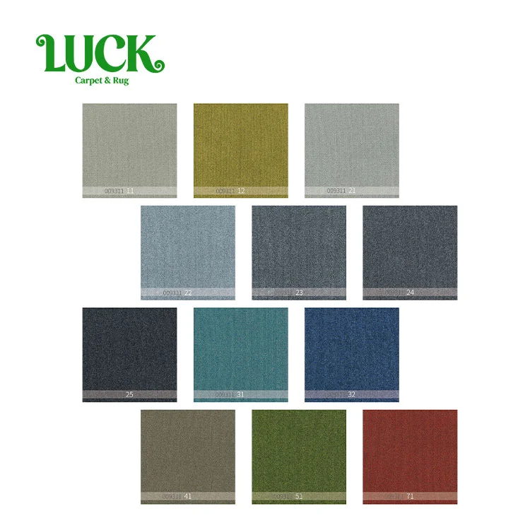Tufting-Teppichfliese aus Nylon mit PVC-Rückseite