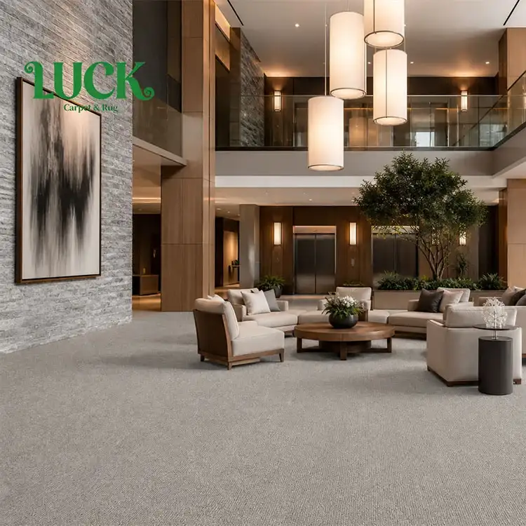 Nylongetufteter Wandteppich für die Lobby